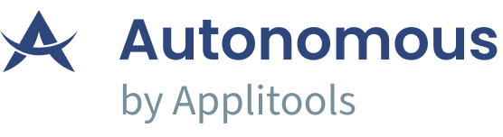 Autonomous by Applitools Blue Logo